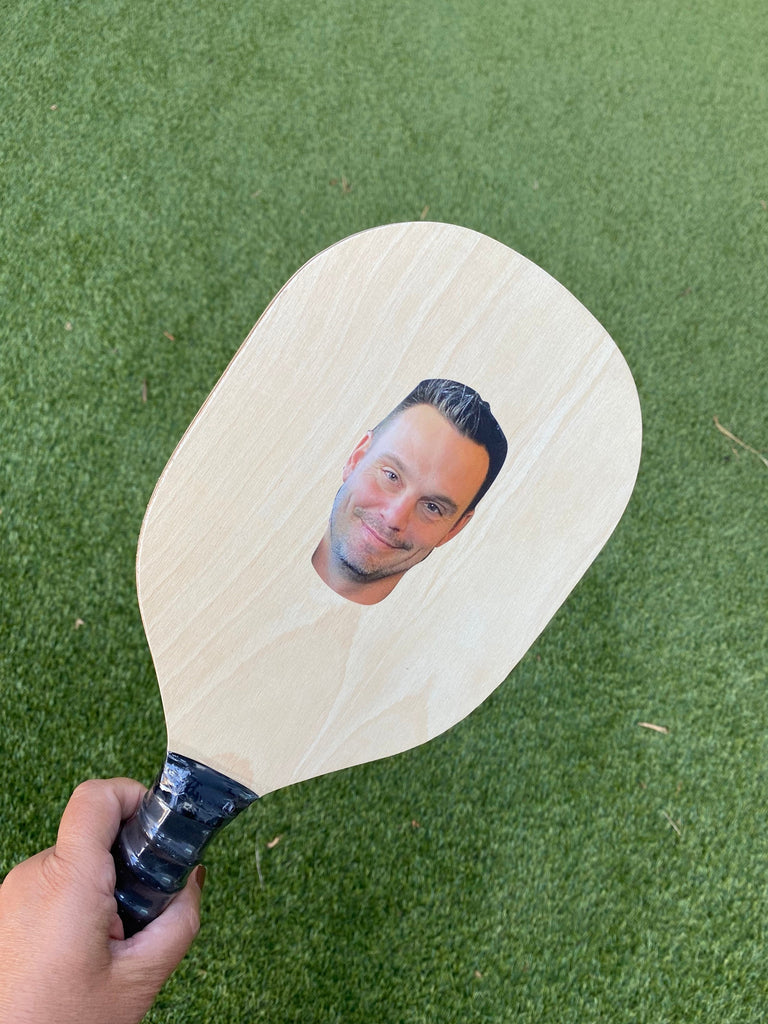 Personalized pickle ball paddle