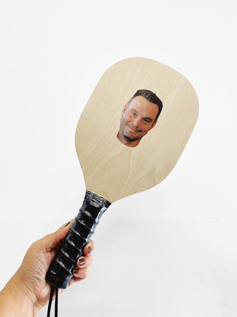 Personalized pickle ball paddle