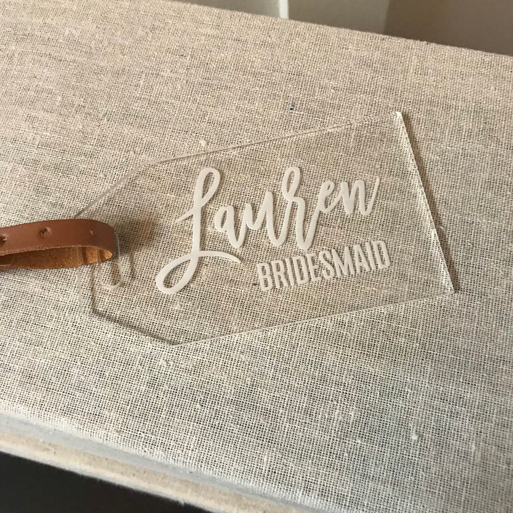 Personalized luggage tag