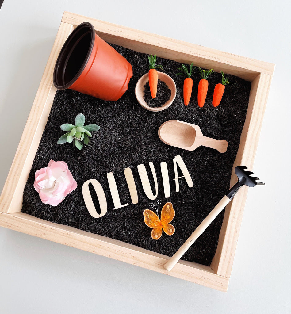 Garden themed sensory kit