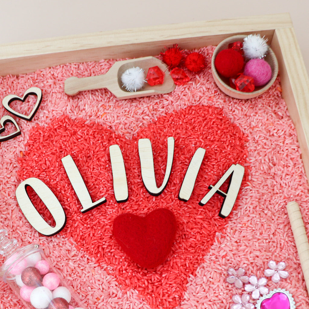 Love themed sensory kit