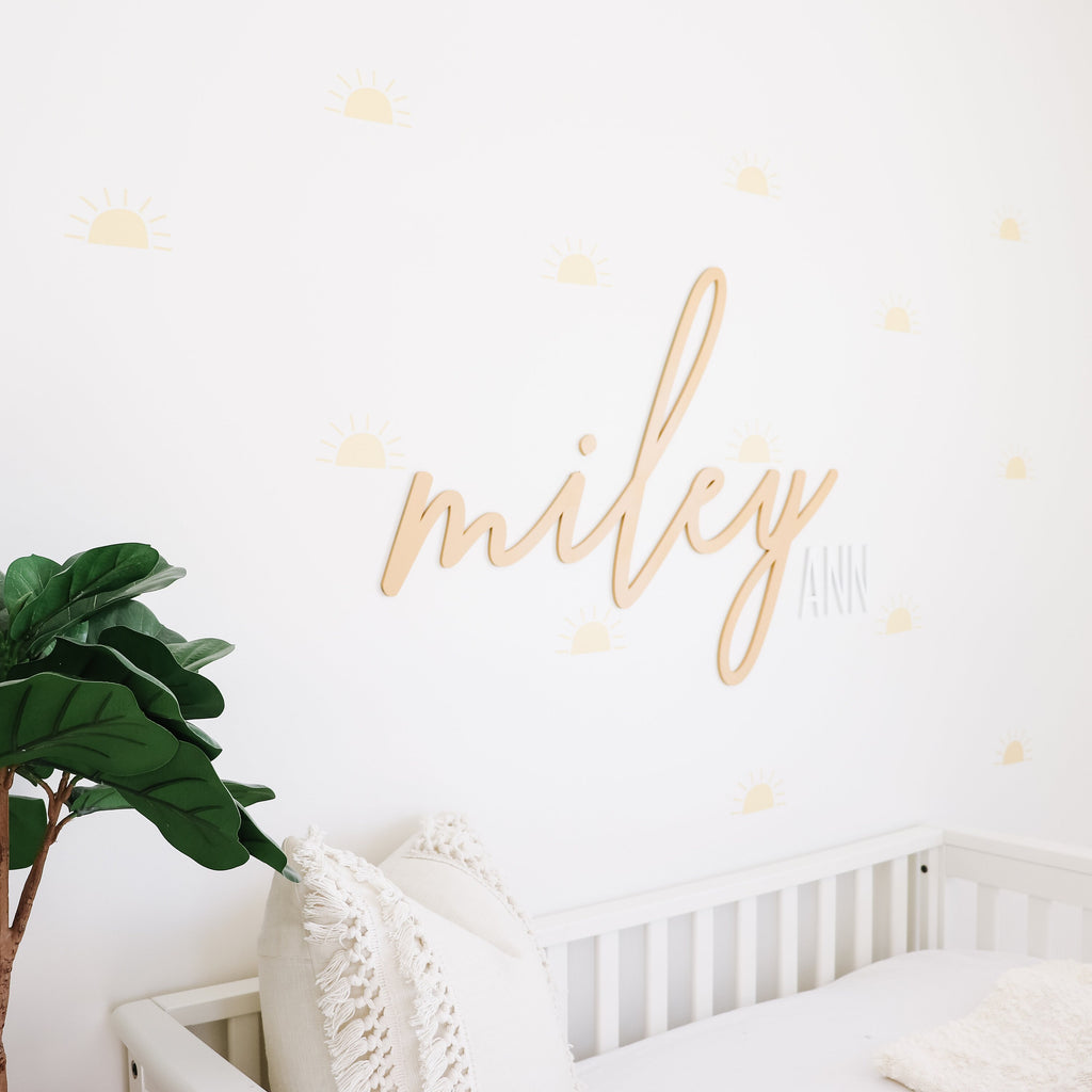 Name sign, nursery name sign, name sign for kids room, cut out name signa