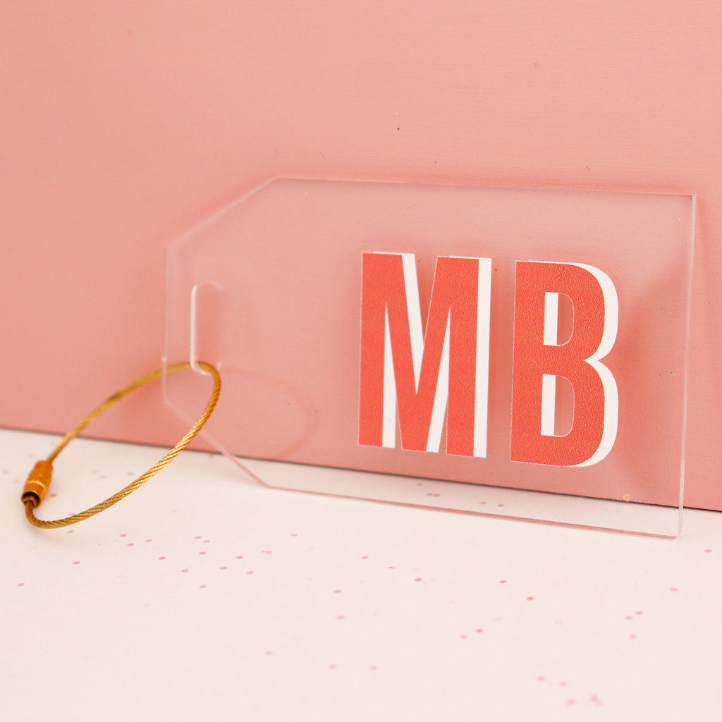 Personalized luggage tag