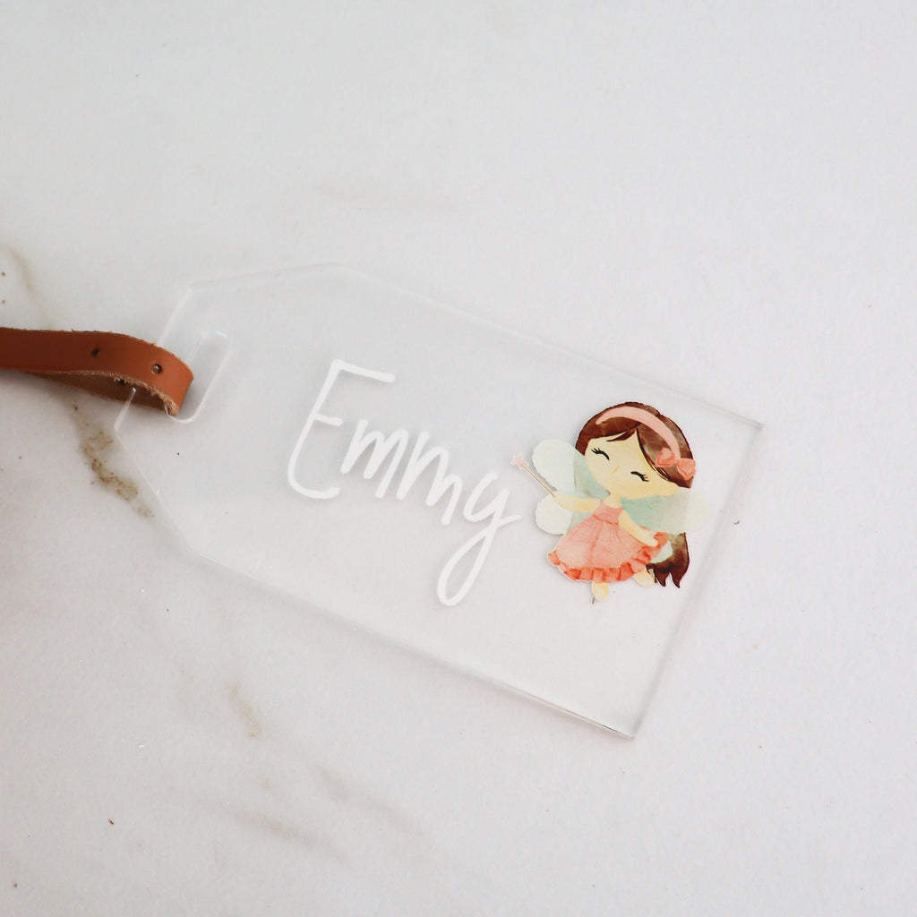 Personalized luggage tag, flower girl gift, flower girl gift tag, bridesmaid gift, bridesmaid proposal, backpack tage