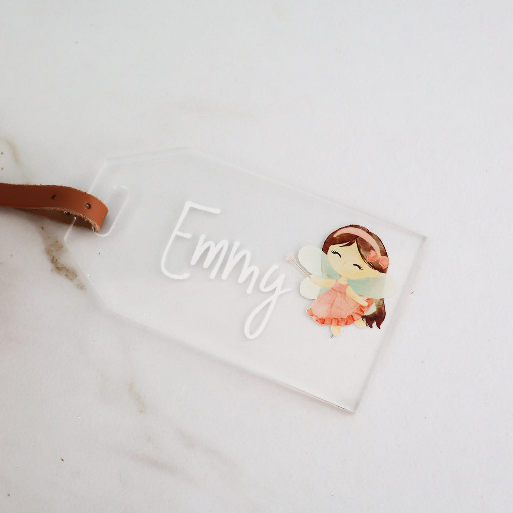 Personalized luggage tag, flower girl gift, flower girl gift tag, bridesmaid gift, bridesmaid proposal, backpack tage
