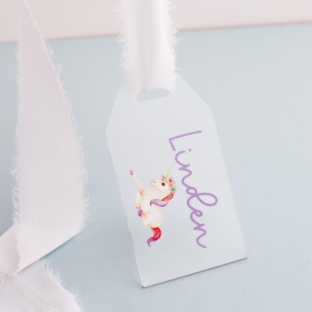Personalized luggage tag, flower girl gift, flower girl gift tag, bridesmaid gift, bridesmaid proposal, backpack tagb