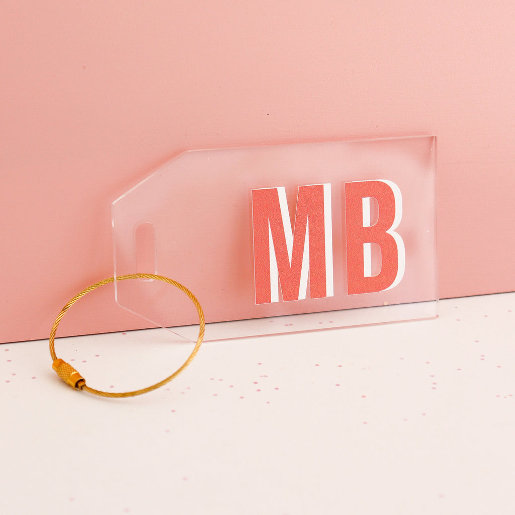 Personalized luggage tag