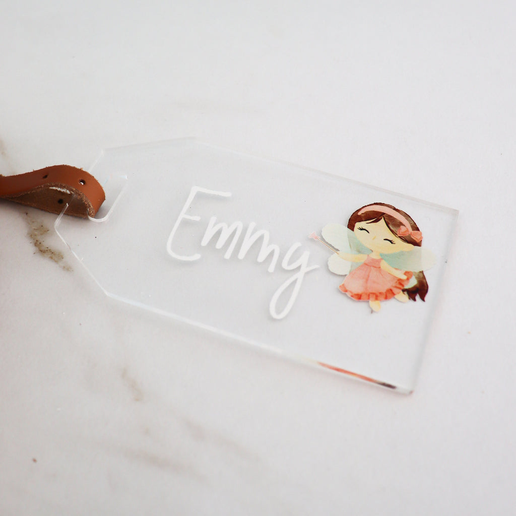 Personalized luggage tag, flower girl gift, flower girl gift tag, bridesmaid gift, bridesmaid proposal, backpack tage