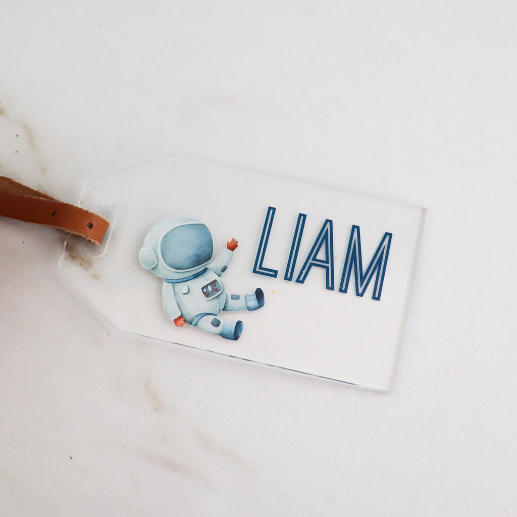 Personalized luggage tag, ring bearer gift, kids gift tag, kids name tag, backpack tagn