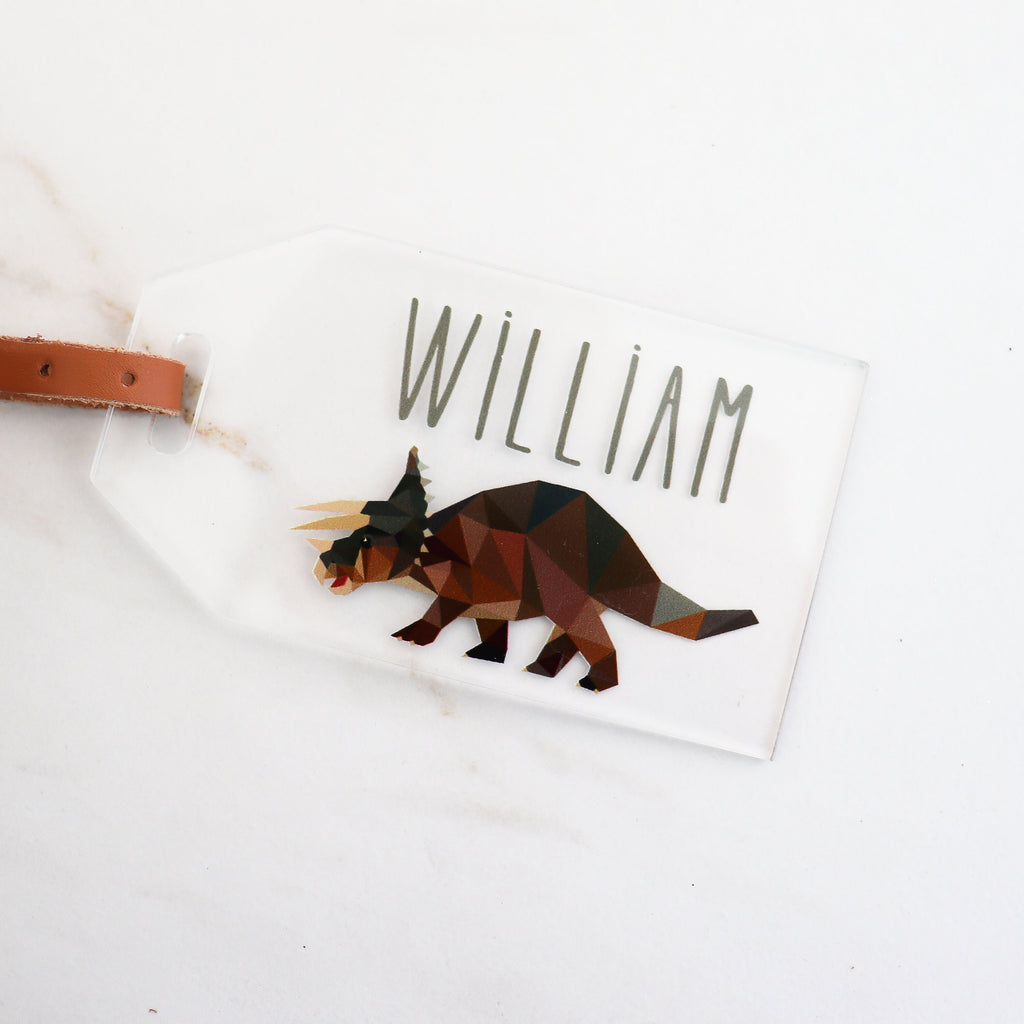 Personalized luggage tag