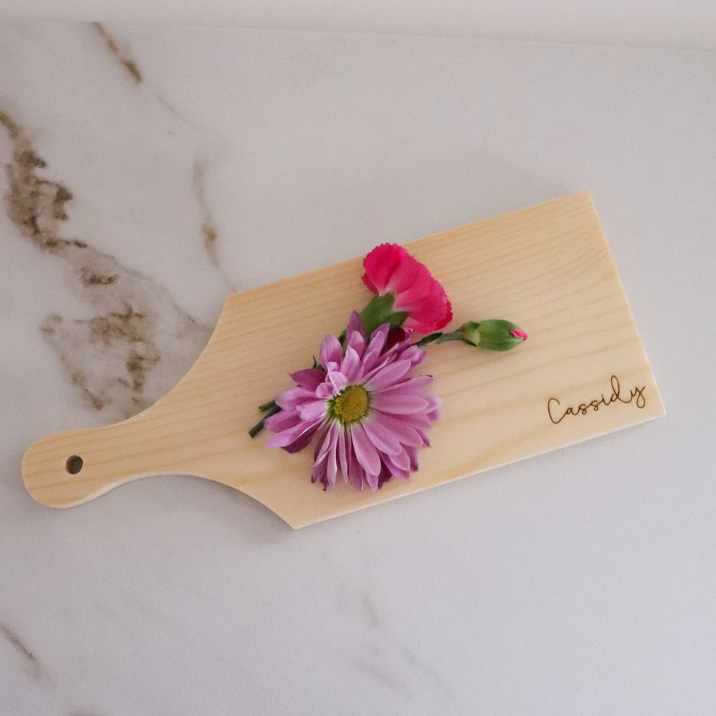 Personalized mini charcuterie boards, personalized wedding place cards, seating chart, wedding favors, personalized charcuterie plank