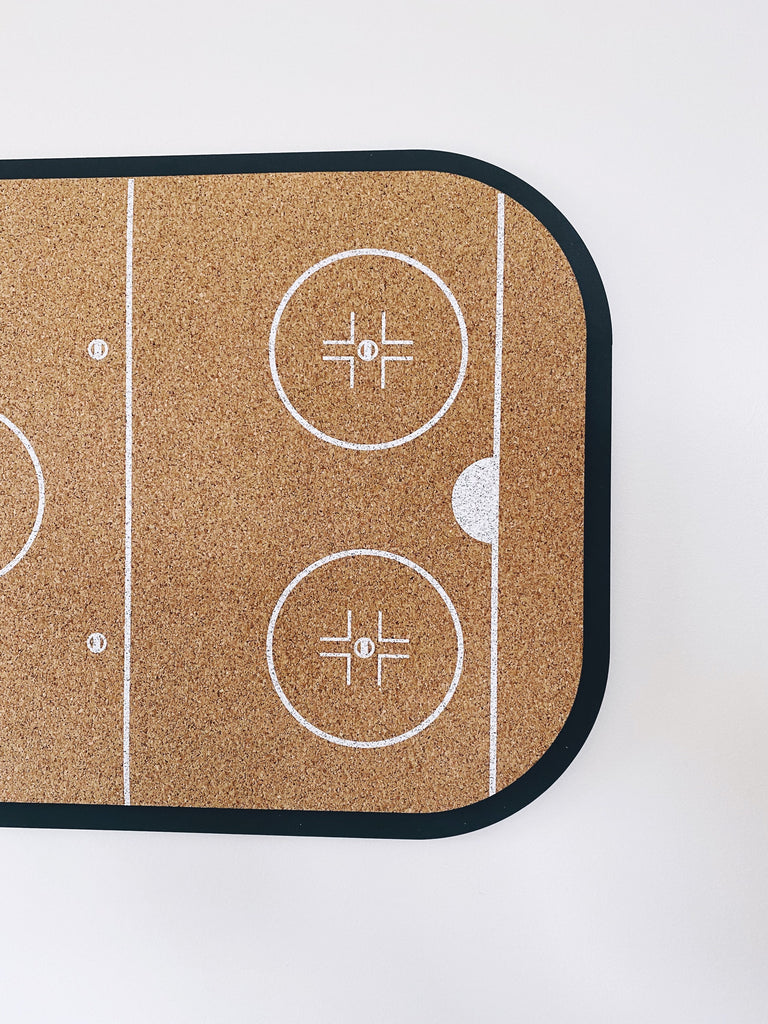 Hockey cork board