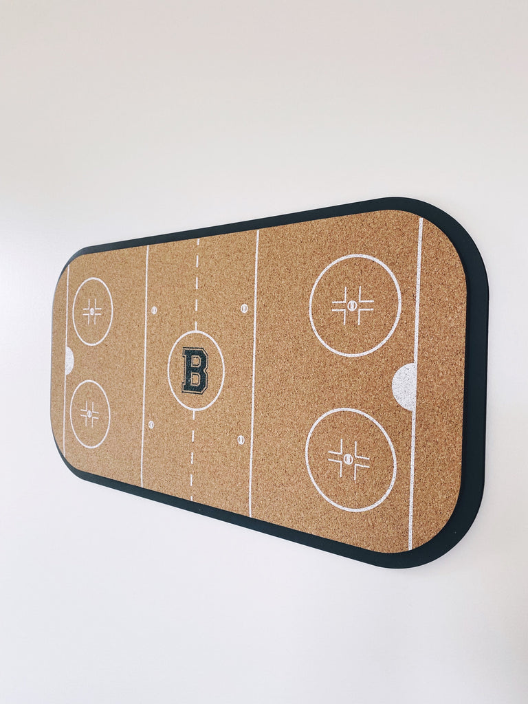 Hockey cork board