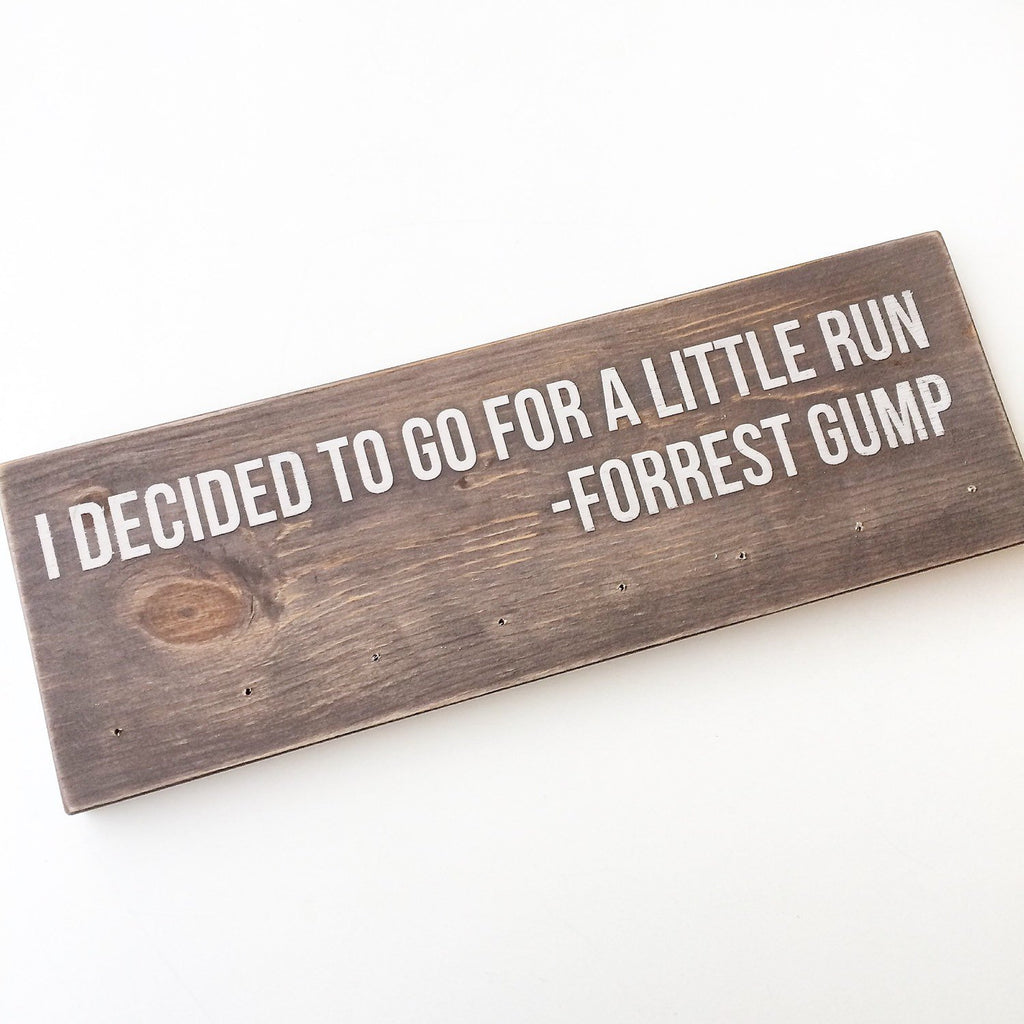 AWARD BOARD - GO FOR A RUN