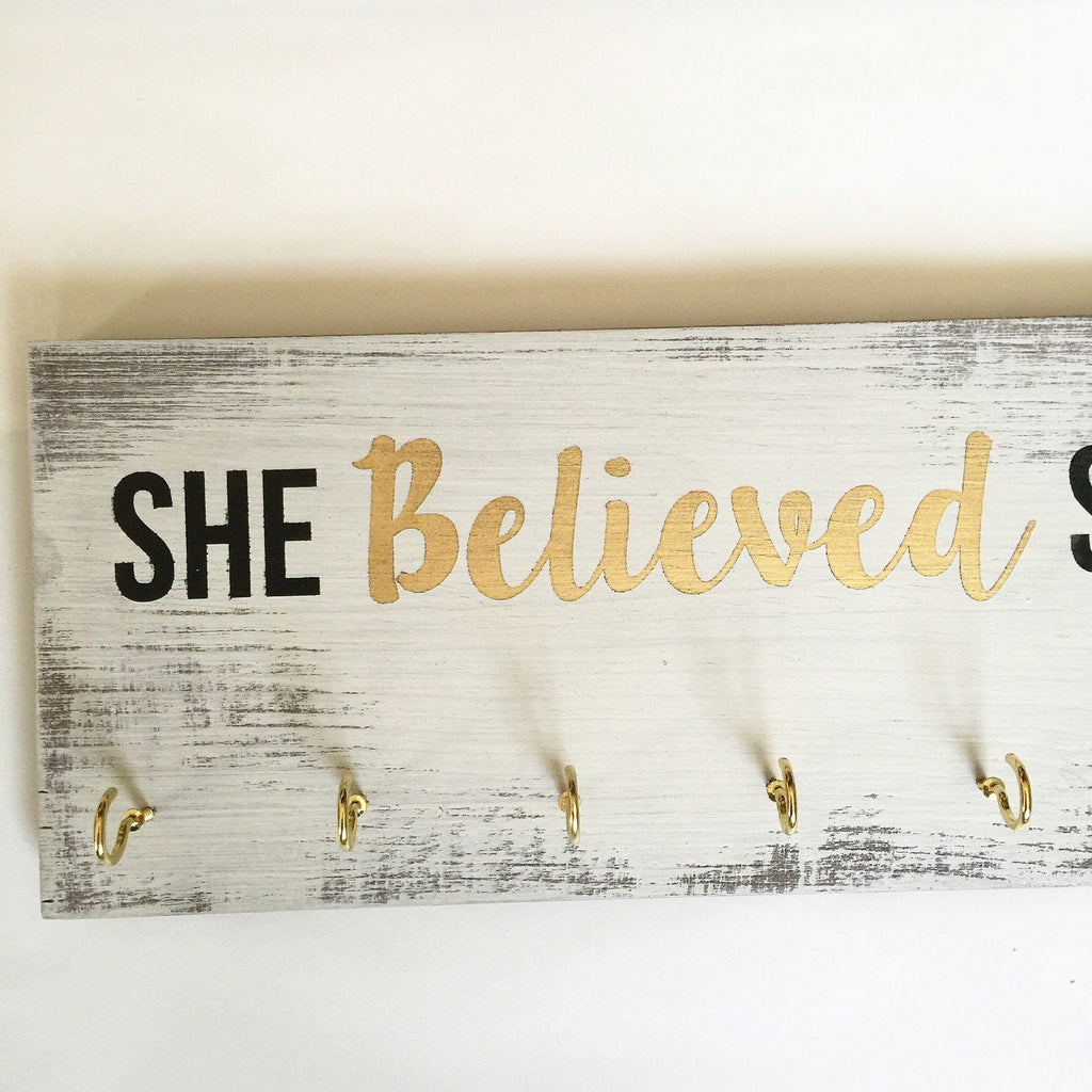 AWARD BOARD - SHE BELIEVED