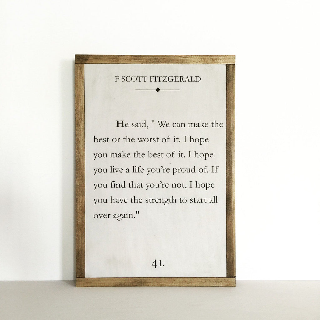 BOOK PAGE - FITZGERALD - LARGE